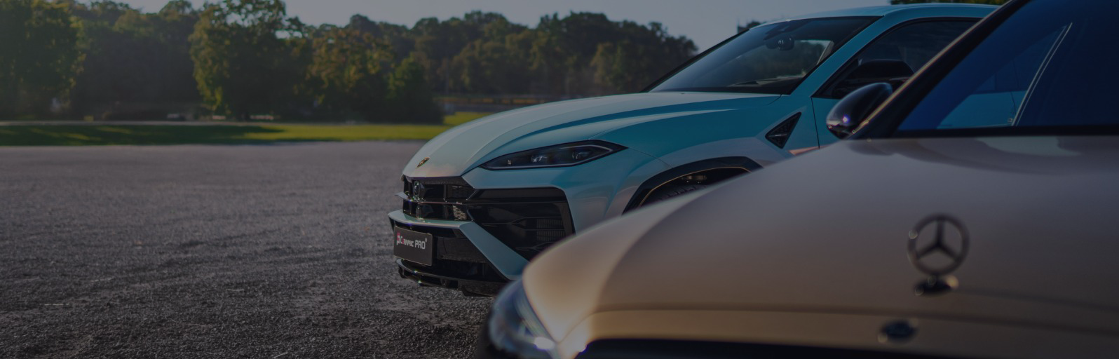 Vehicle receiving car detailing services in Langley, BC